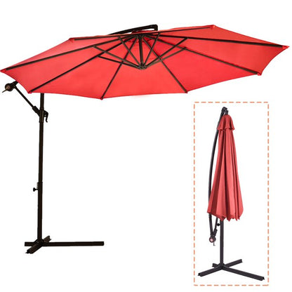 Umbrella sidepole cantilever